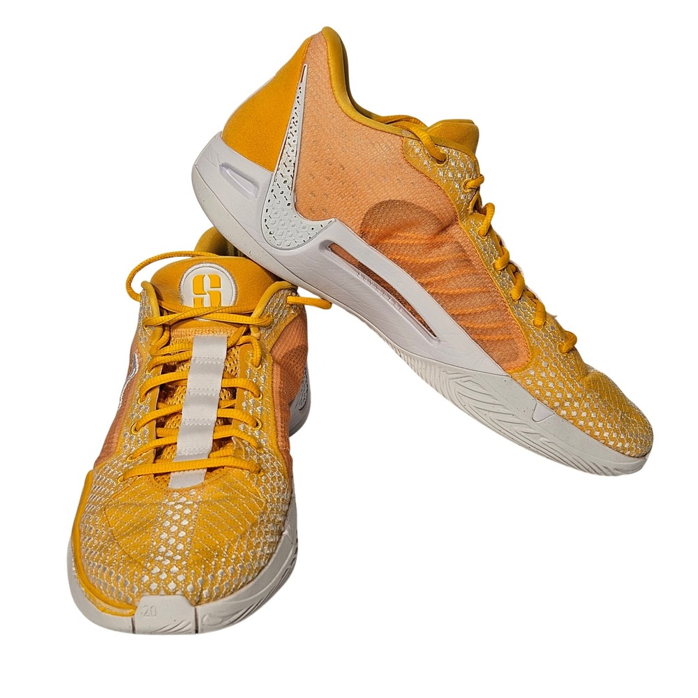 Nike Sabrina 1 Magnetic Basketball Shoe Mens 15 Yellow Orange FQ3391-700 Low Top